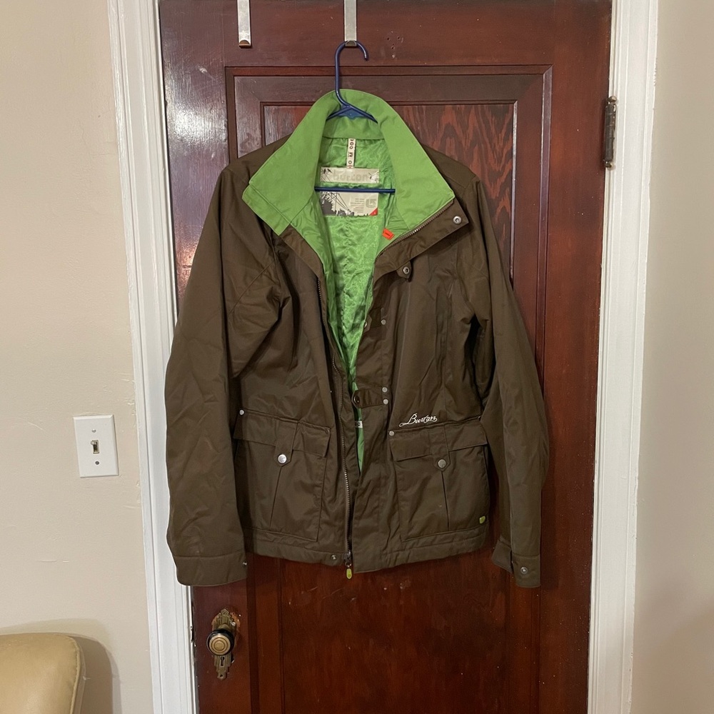 Unisex Burton jacket size large.